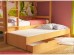 Καναπές κρεβάτι Luna από μασίφ ξύλο οξιάς σε φυσικό χρώμα